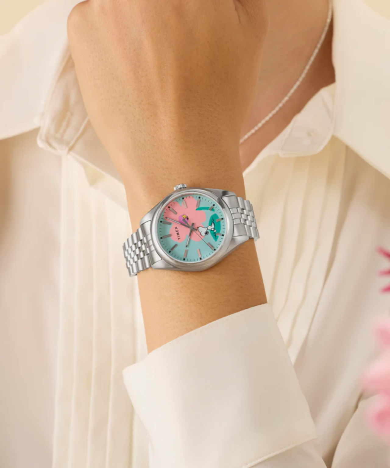 Peanuts® x Timex Legacy Snoopy with Flower Dial